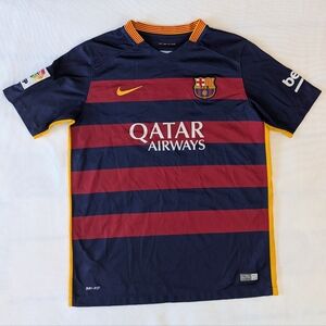 Nike FC Barcelona 2015/16 Home Soccer Jersey Youth XL